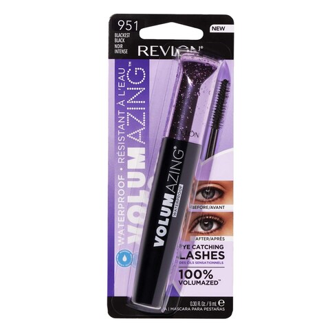 Revlon Volumazing Waterproof Mascara Blackest Black N 951 9ml